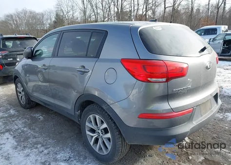 2016 Kia Sportage Lx из США, поврежденный, VIN KNDPB3AC7G7879677